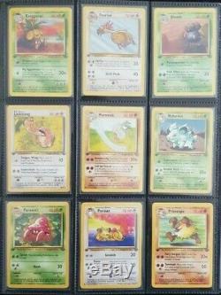 Pokemon 100% Complete 1st Edition Jungle Non Holo Set /64 Original Cards