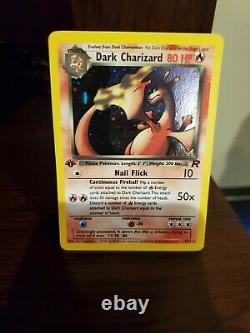 Pokemon TCG Holo 1st edition Dark Charizard Rocket Series Ultra Rare original #4