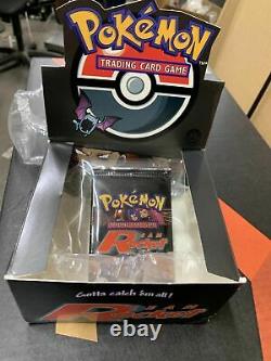 Pokemon Team Rocket 1st Edition Booster Pack and Original Booster Box