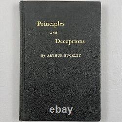 Principles And Deceptions By Arthur Buckley 1948 First Edition Williamson Magic
