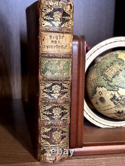 Principles of Logic and Metaphysics Georg Johan Feder 1783 Antique Fine Binding