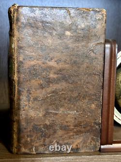 Principles of Logic and Metaphysics Georg Johan Feder 1783 Antique Fine Binding