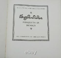 Projects in Design STANISLAV SZUKALSKI SIGNED First Edition 1929 Outsider Art