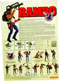 RAMBO The Force of Freedom Fire-Power Rambo Figure New! MOSC