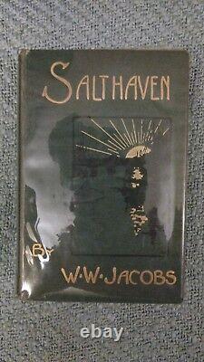 RARE! 1908 Salthaven W W Jacobs First Edition with original artwork by Will Owen