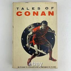 RARE! 1955 Robert Howard Tales of Conan 1st Edition HC withDJ VG