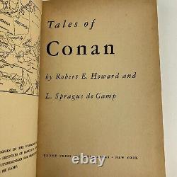 RARE! 1955 Robert Howard Tales of Conan 1st Edition HC withDJ VG