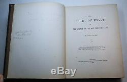 RARE Book Light of Egypt 1889 1st Occult Hermetic Brotherhood Luxor Burgoyne