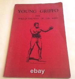 RARE Nat Fleischer Young Griffo First Edition 1928