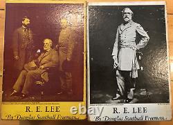 R. E. LEE, A Biography by Douglas Southall Freeman, 1934, First edition, 4 Vols