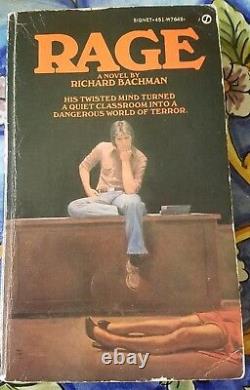 Rage A novel by Richard Bachman RARE COLLECTABLE