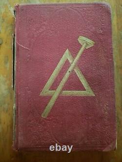 Rare The Gems Of Masonry Emblematic And Descriptive J. Sherer 1859 1st Edition