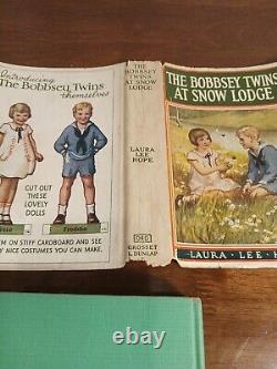 Rare Vintage The Bobbsey Twins At Snow Lodg 1st Edition 1913 Laura Lee Hope