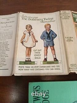 Rare Vintage The Bobbsey Twins At Snow Lodg 1st Edition 1913 Laura Lee Hope