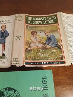 Rare Vintage The Bobbsey Twins At Snow Lodg 1st Edition 1913 Laura Lee Hope