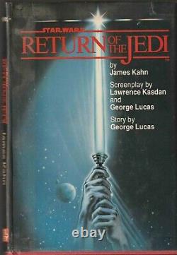 Return of the Jedi by James Kahn First Edition 1st Hardcover Printing 1983 Bc