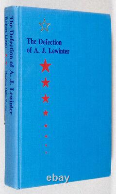 Robert Littell / The Defection of A J Lewinter A Novel Signed 1st Edition 1973