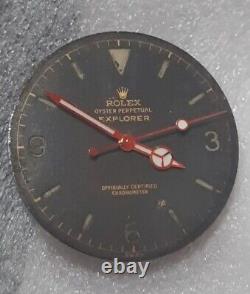 Rolex 1957 explorer 6610 first edition gilt dial' original