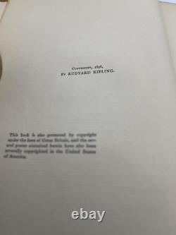 Rudyard Kipling THE SEVEN SEAS First Edition