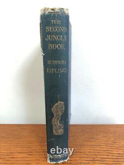 Rudyard Kipling The Second Jungle Book First Edition RARE