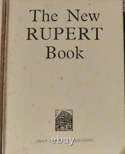 Rupert Annual 1938 The New Rupert Book Alfred Bestall Vintage First Edition Rare