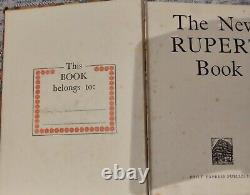 Rupert Annual 1938 The New Rupert Book Alfred Bestall Vintage First Edition Rare