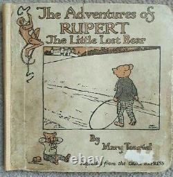 Rupert The Little Lost Bear 1st Edition Mary Tourtel Thomas Nelson 1921