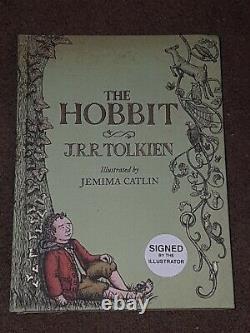 SCARCE! The Hobbit SIGNED J. R. R TOLKIEN Jemima Catlin ILLUSTRATED