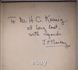 SIGNED, ASSOCIATION COPY, 1947, 1st, J O BAILEY, PILGRIMS THROUGH SPACE AND TIME