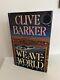 Signed Clive Barker Weaveworld Hbdj 1987 1st Edition 1st Printing Horror Novel