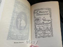 SIGNED FIRST EDITION Booth Tarkington MONSIEUR BEAUCAIRE, Very good