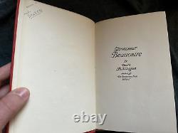 SIGNED FIRST EDITION Booth Tarkington MONSIEUR BEAUCAIRE, Very good