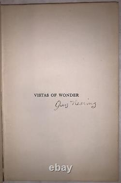 SIGNED, GUY NEARING, 1921, First Edition, VISTAS OF WONDER, POETRY COLLECTION