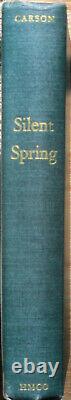 SILENT SPRING Rachel Carson First Edition 1st Edition Dust Jacket