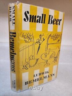 SMALL BEER Ludwig Bemelmans FIRST EDITION First Printing 1939 ILLUSTRATED