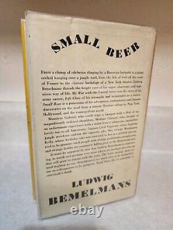 SMALL BEER Ludwig Bemelmans FIRST EDITION First Printing 1939 ILLUSTRATED