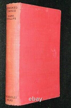 STACKED CARDS. First Edition, 1934 by Dare Phillips