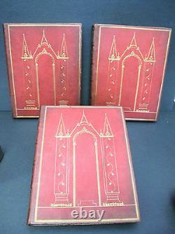 SYRIA THE HOLY LAND ASIA MINOR 1836 1st Ed Leather Bindings SET Bartlett Purser
