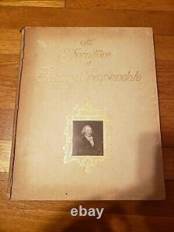 Scarce The Furniture Of Thomas Chippendale Ca 1920 London Edition