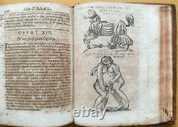 Schott Physica curiosa Monster Angel Demon 2 Vol. 57 Plates 1st. Edition 1662