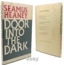 Seamus Heaney DOOR INTO THE DARK 1st Edition 1st Printing