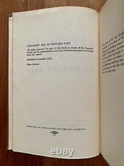 Signed, First Edition, Spartacus, Howard Fast, 1951, In First Issue Dust Jacket