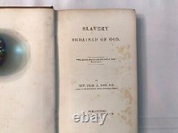 Slavery As Ordained by God 1857 Ross