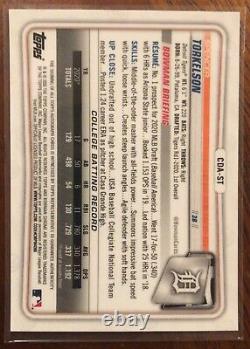 Spencer Torkelson 2020 Bowman Chrome Draft 1st Edition On Card Auto #/30 Tigers