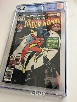 Spider-Woman 1 CGC Grade 9.4 OWithW pages 1978 Marvel Comics new origin story
