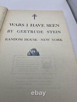 Stein, Gertrude WARS I HAVE SEEN First Edition