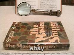 Stephen Hunter THE MASTER SNIPER Hardcover First Edition