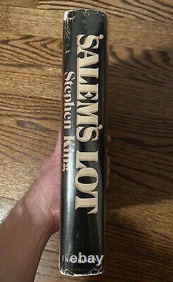 Stephen King Salems Lot 1st Edition 2nd State 1975 Q37