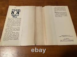 Stephen King Salems Lot 1st Edition 2nd State 1975 Q37