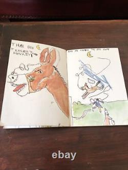 Stories & Illustrations by Harley Flanagan SIGNED First Edition 1976 Cro-Mags